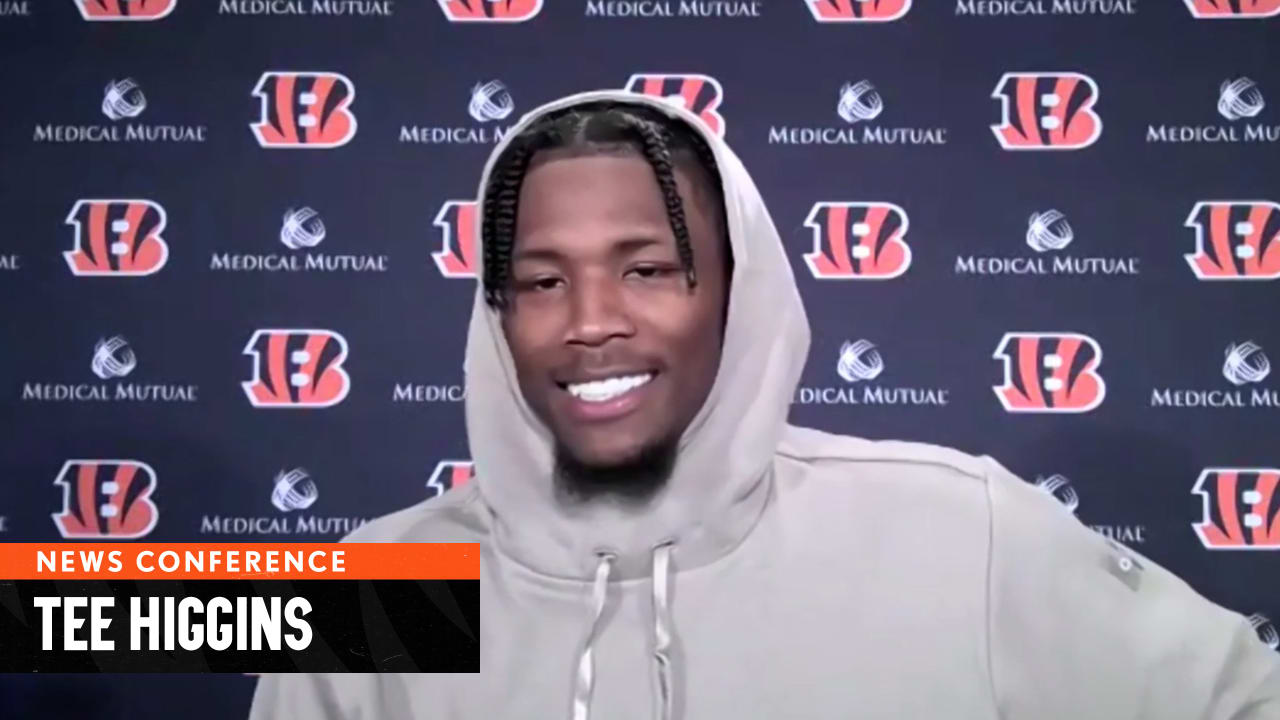 Tee Higgins News Conference December 13, 2021