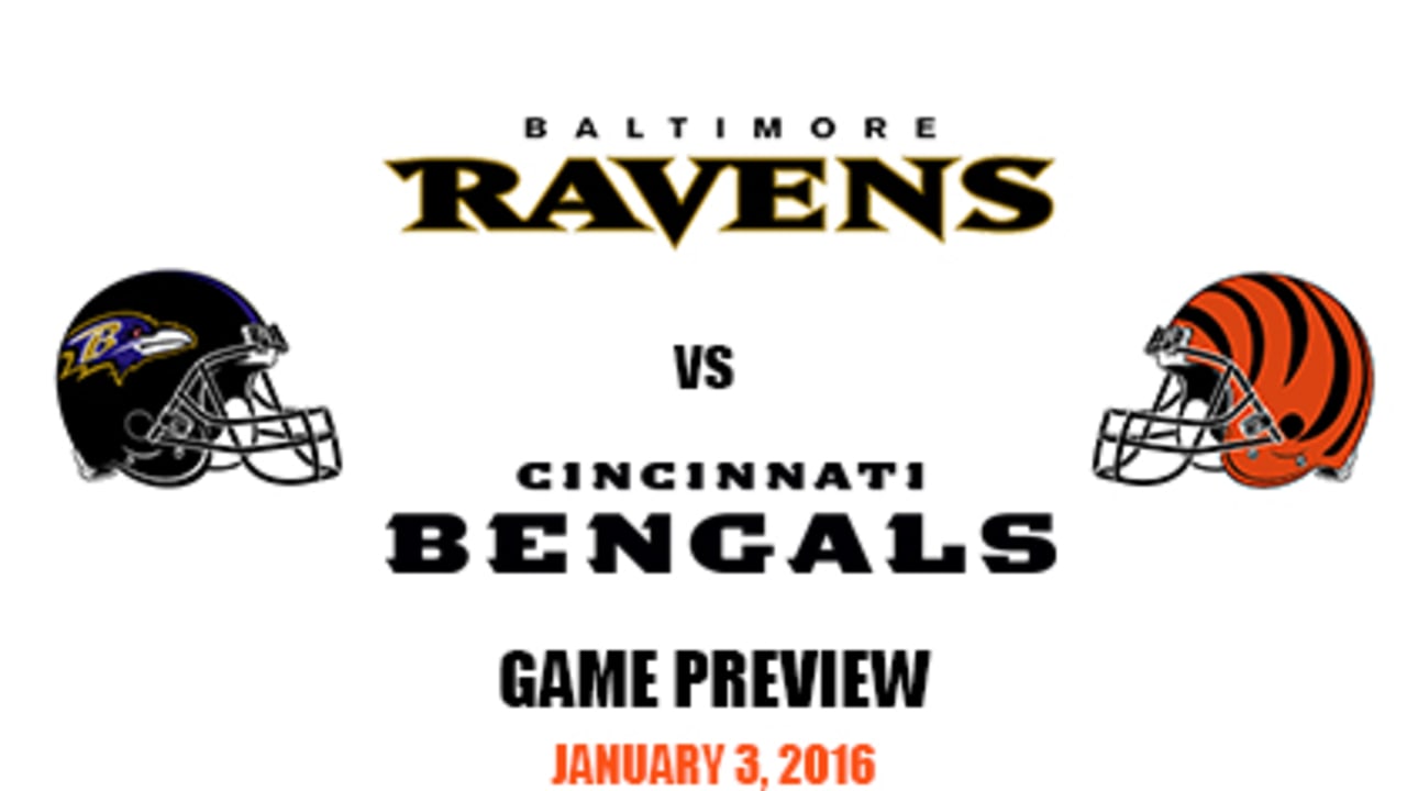 Ravens at Bengals Preview