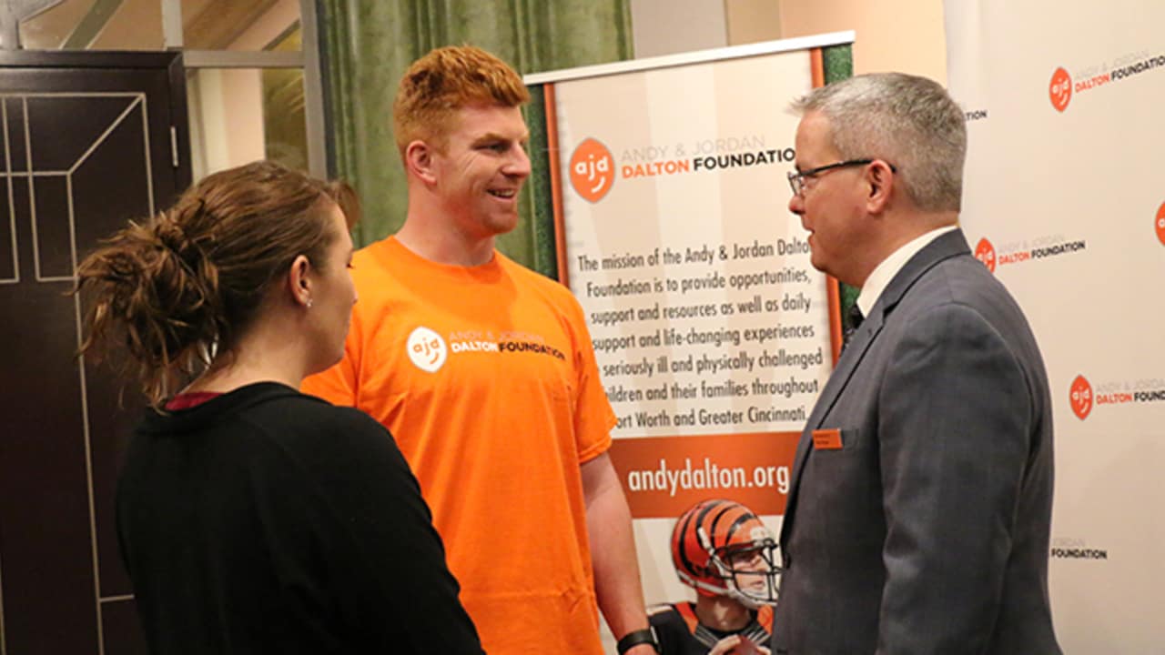 Andy Dalton's foundation received more than $25,000 from Bengals