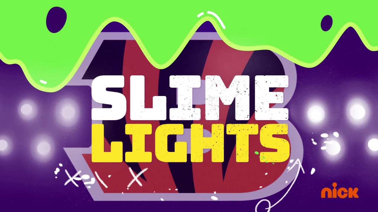 Watch Nickeloden slime cannons of Super Bowl 2021 touchdowns