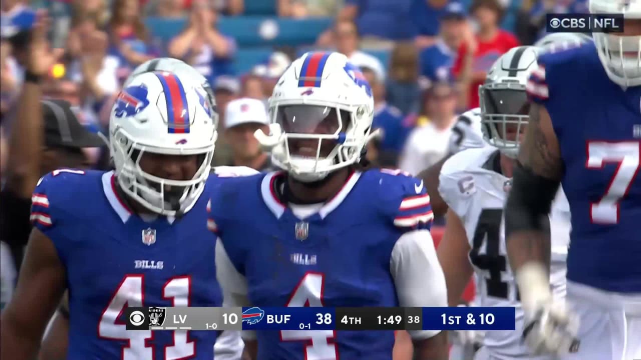 Josh Allen sparks Buffalo Bills to rout of Raiders