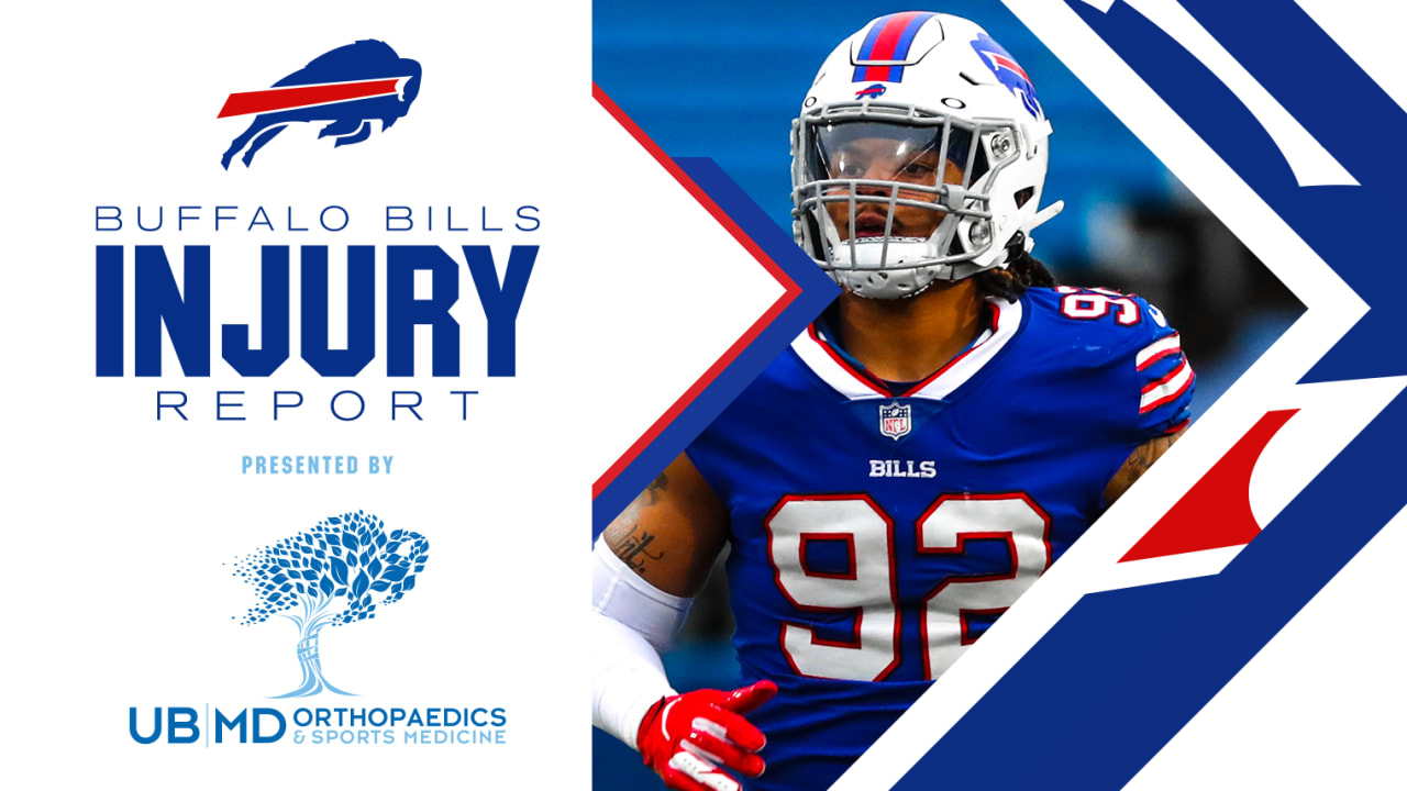 Baltimore Ravens: Injury Report - Ravens vs Bills (Thursday)