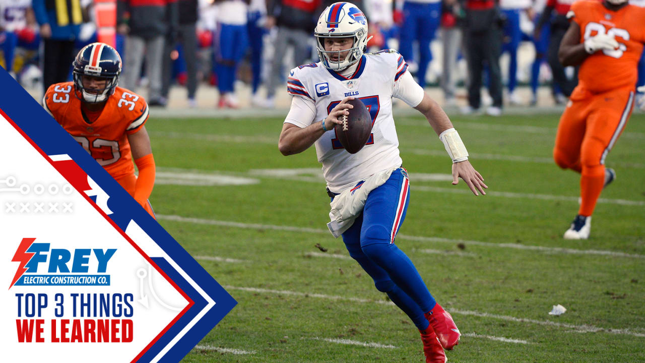 Josh Allen shines as Bills obliterate Patriots in NFL wild card round