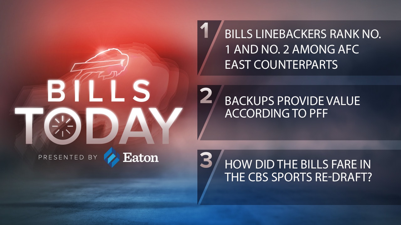 Bills Today: Bills linebackers rank No. 1 and No. 2 among AFC East  counterparts