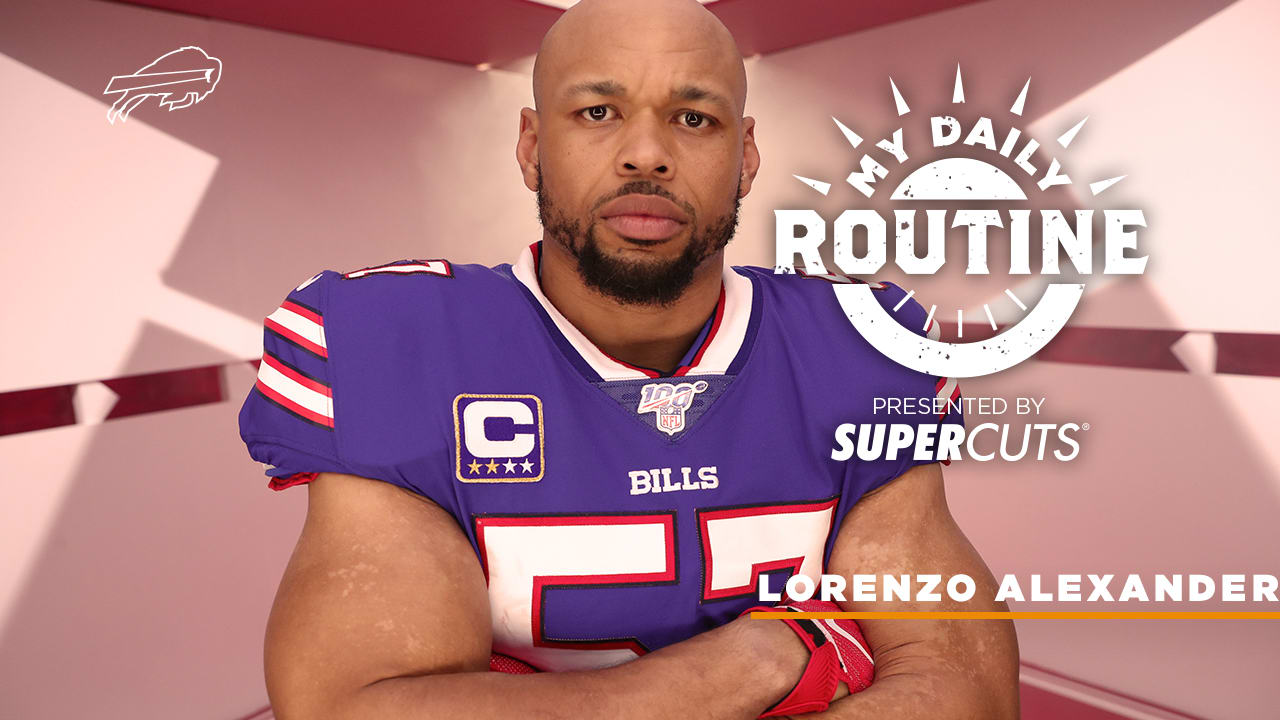 My Daily Routine: Lorenzo Alexander