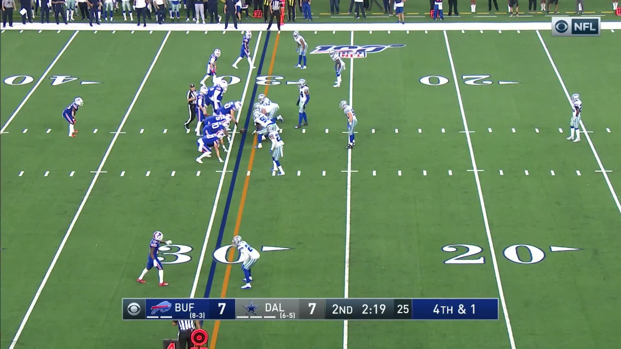 A Josh Allen sneak has the Bills on the scoreboard in the 2nd quarter