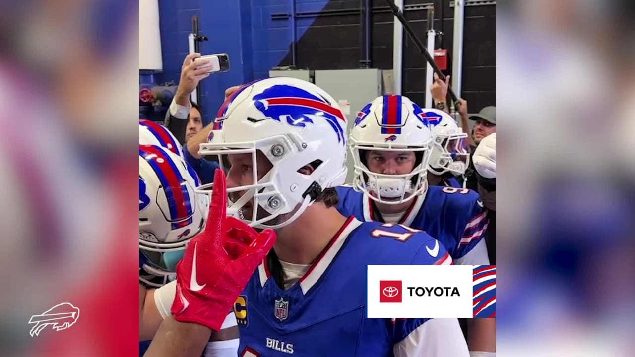 Josh Allen's Pregame Speech Before Taking On The Dolphins