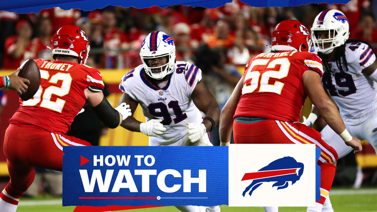 Bills vs. Chiefs, How to watch, stream and listen