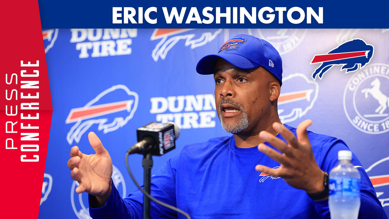 Buffalo Bills Coach Eric Washington Reveals How Run Defense 'Stays