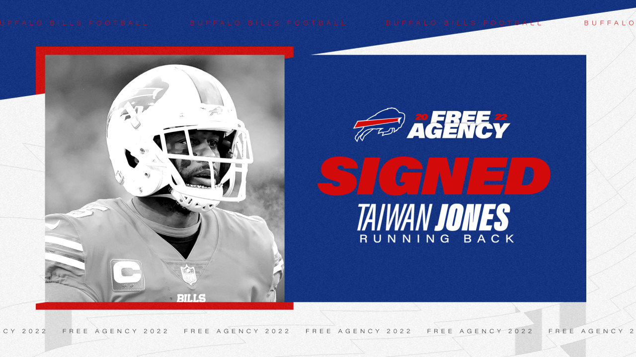 Bills re-sign Taiwan Jones for 2022