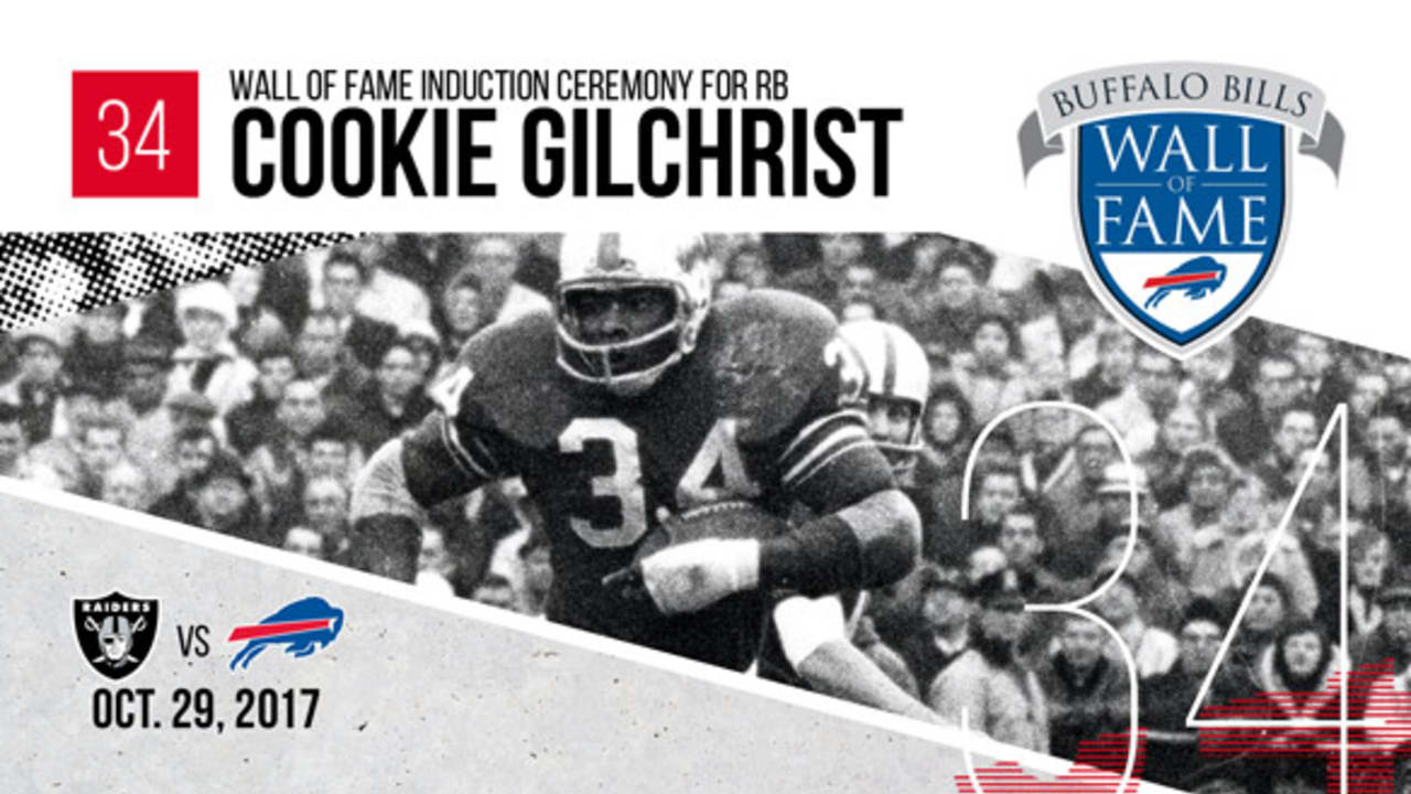 Buffalo Bills star Cookie Gilchrist was Hall of Famer Jim Brown's equal