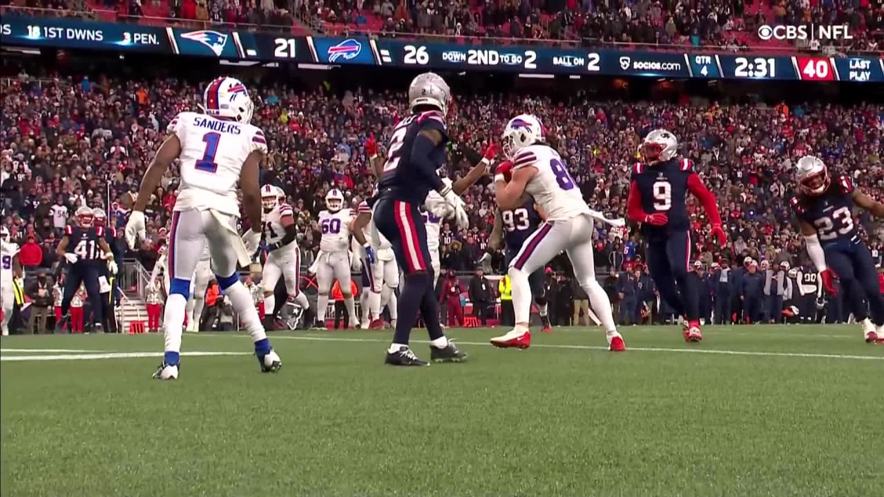 Josh Allen improvises touchdown pass to Dawson Knox - NBC Sports