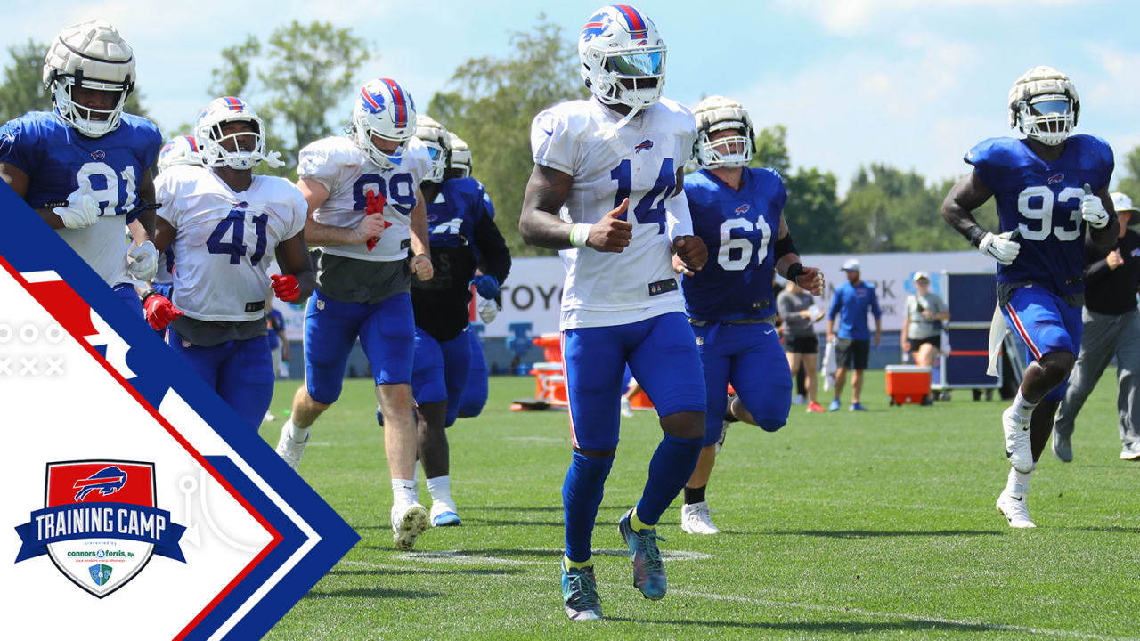 Bills camp padded practice today 