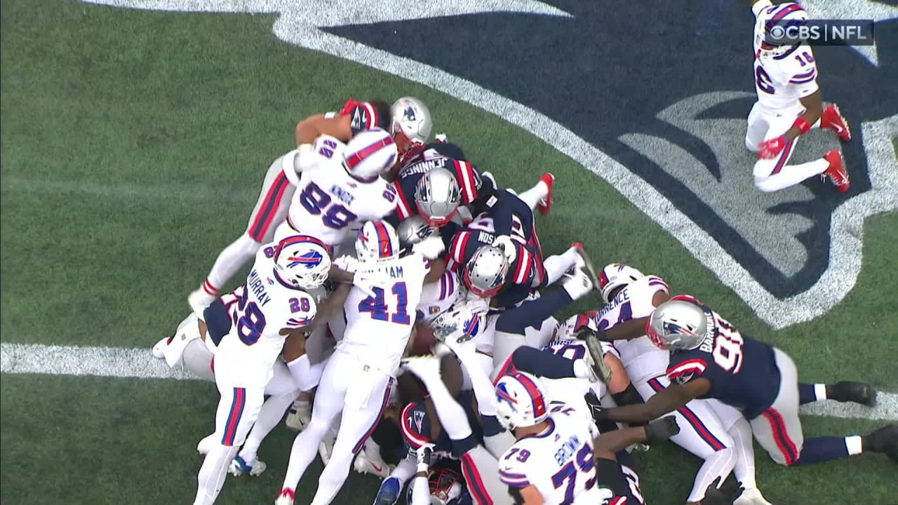 Patriots' top plays vs. Bills Week 7