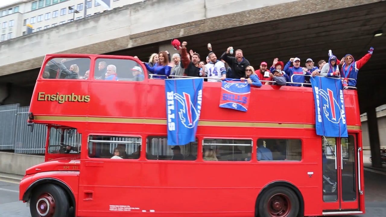Watch Bills Fans Take Over London