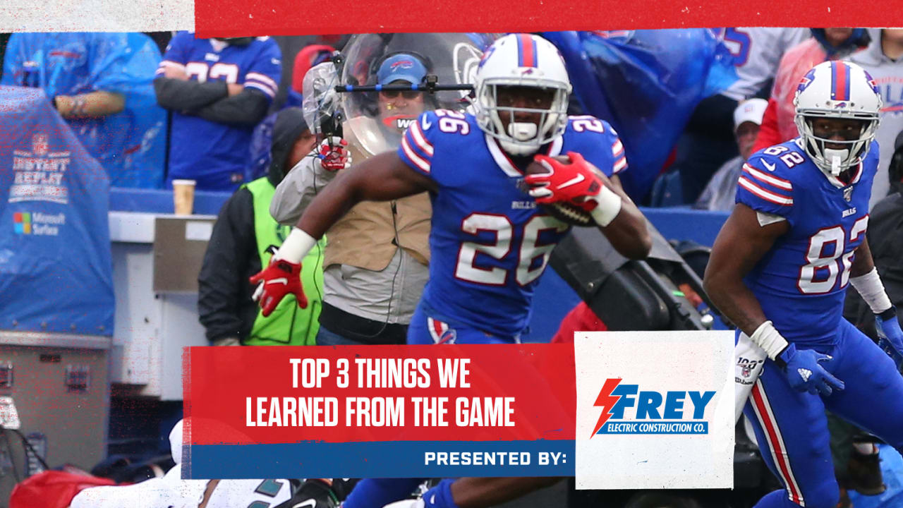 Top 3 things we learned from Bills vs. Eagles
