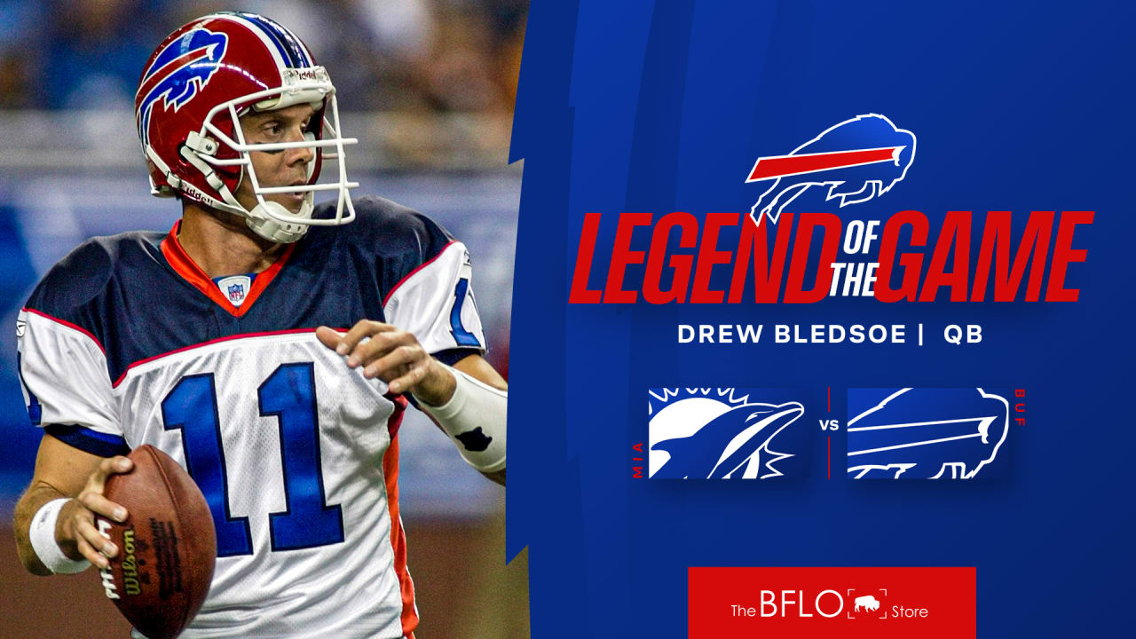 Buffalo Bills Name Drew Bledsoe Legend Of The Game vs. Miami