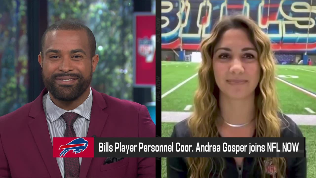 Andrea Gosper, Bills' player personnel coordinator