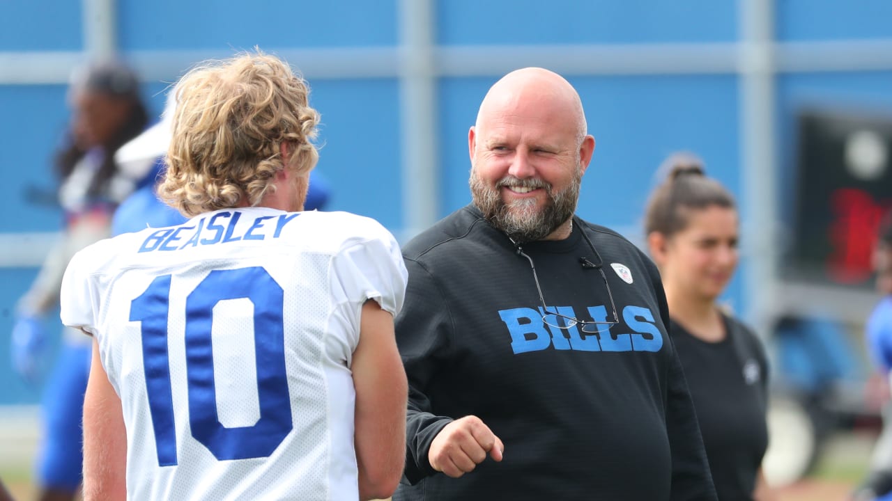 Buffalo Bills offensive coordinator Brian Daboll shares coaching