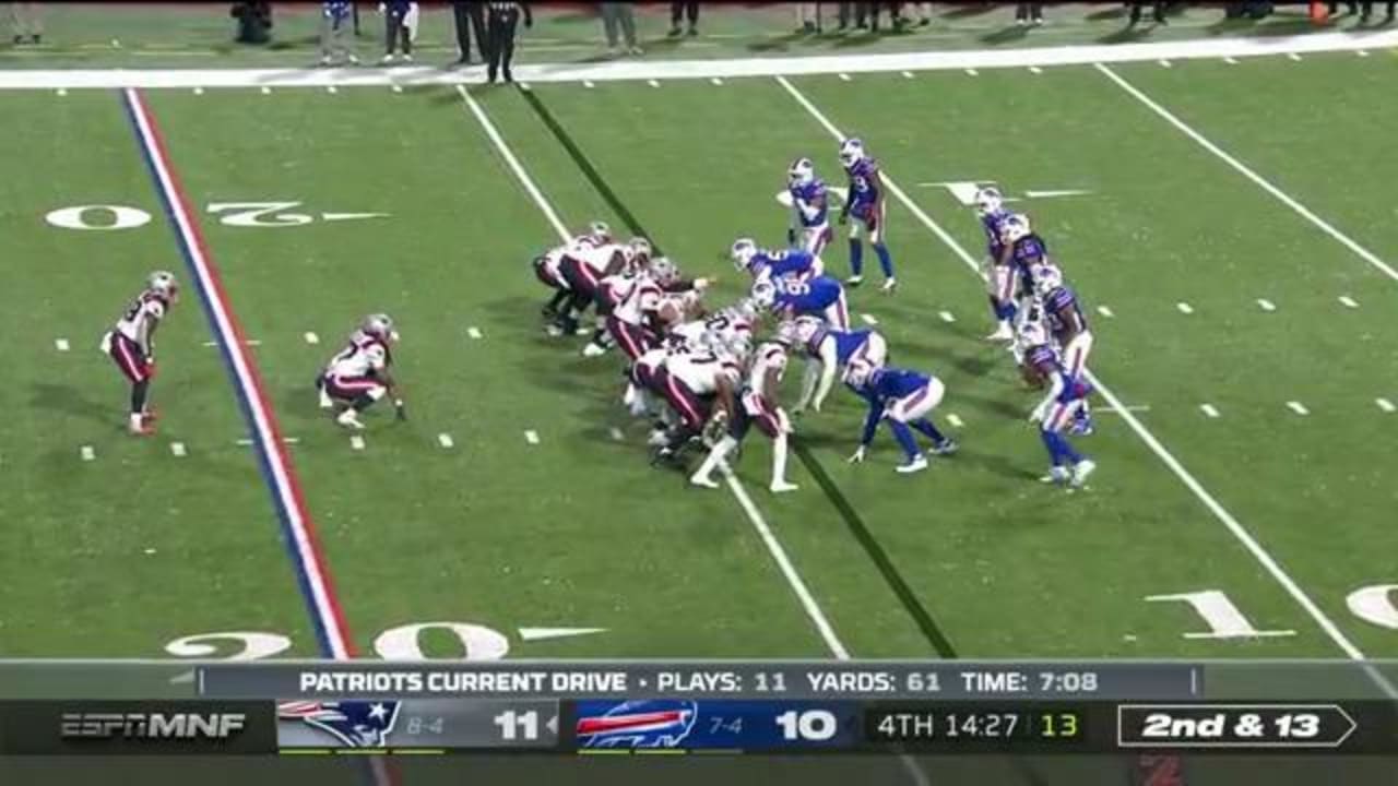 Matt Milano with a pick-six as the Bills are pummeling the Titans