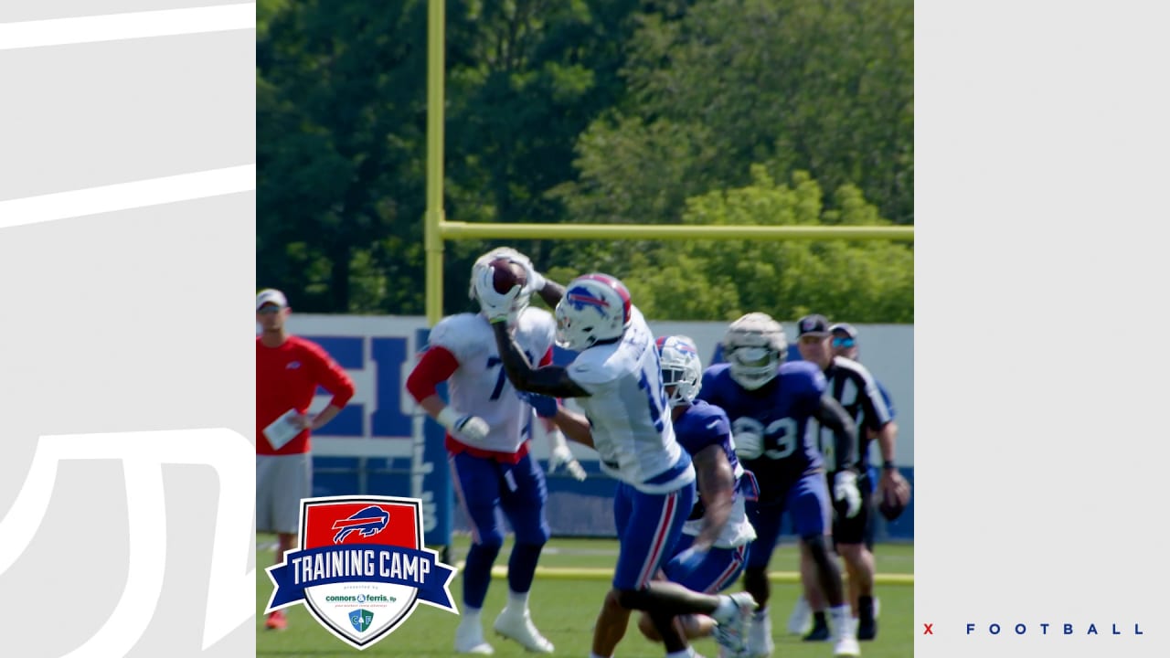 Camp Highlight: Josh Allen TD Pass to Stefon Diggs