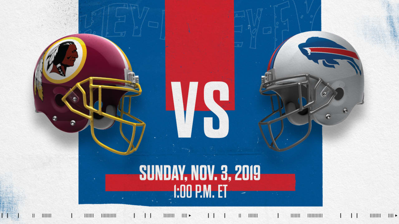 Washington Redskins vs Buffalo Bills Schedule, TV, Radio, Online Streaming,  Odds, and more - Hogs Haven