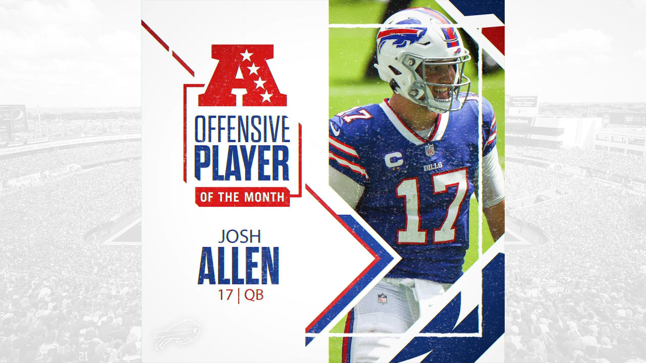 Josh Allen Named AFC Offensive Player of the Week