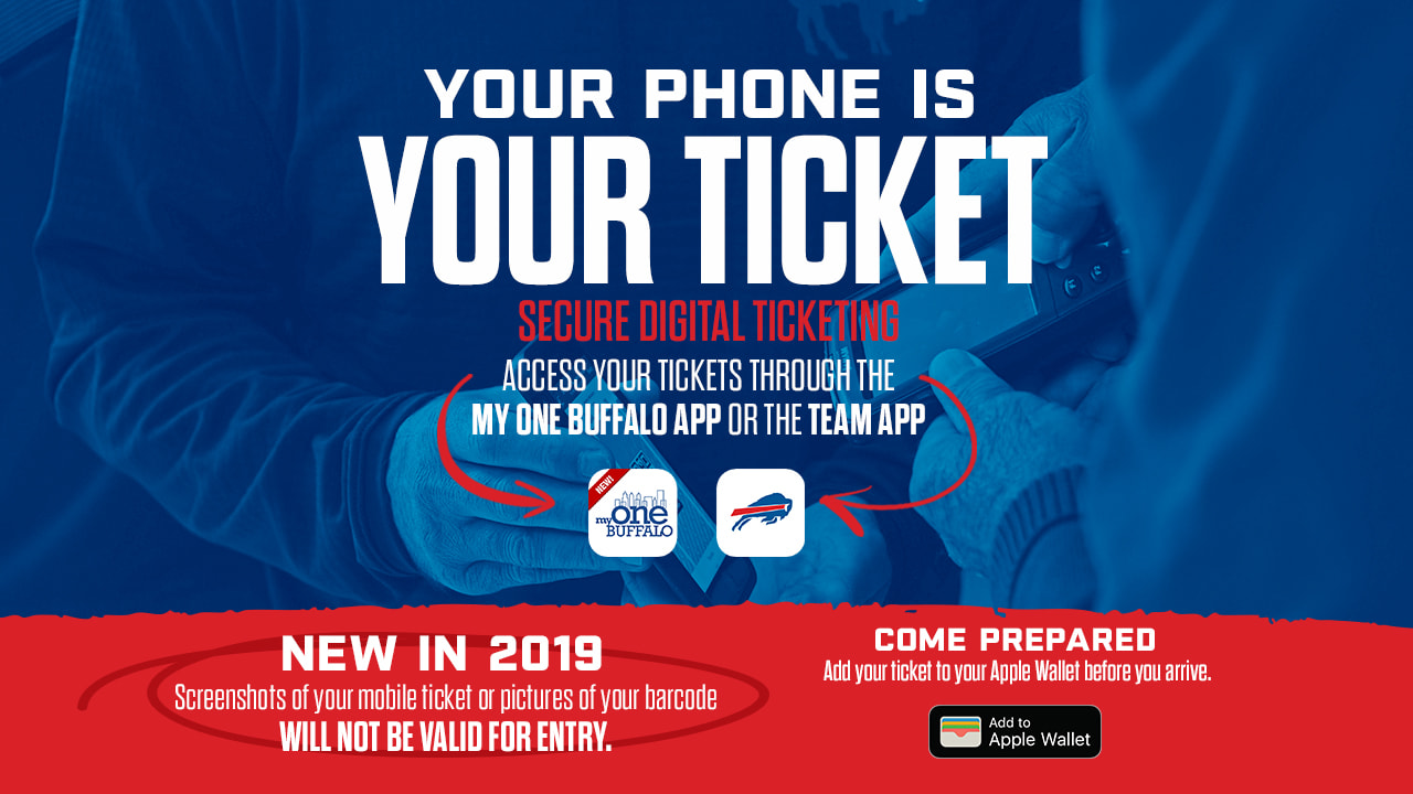Bills mobile ticketing enhancements provide fans with a safe and
