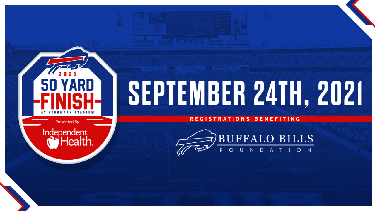 Krympe Philadelphia tilbede Bills to host '50-Yard Finish' 5K race on Friday, Sept. 24