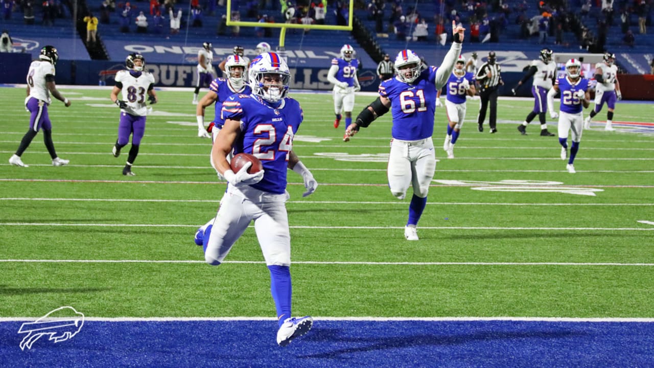 Taron Johnson's Pick Six | Divisional Playoffs