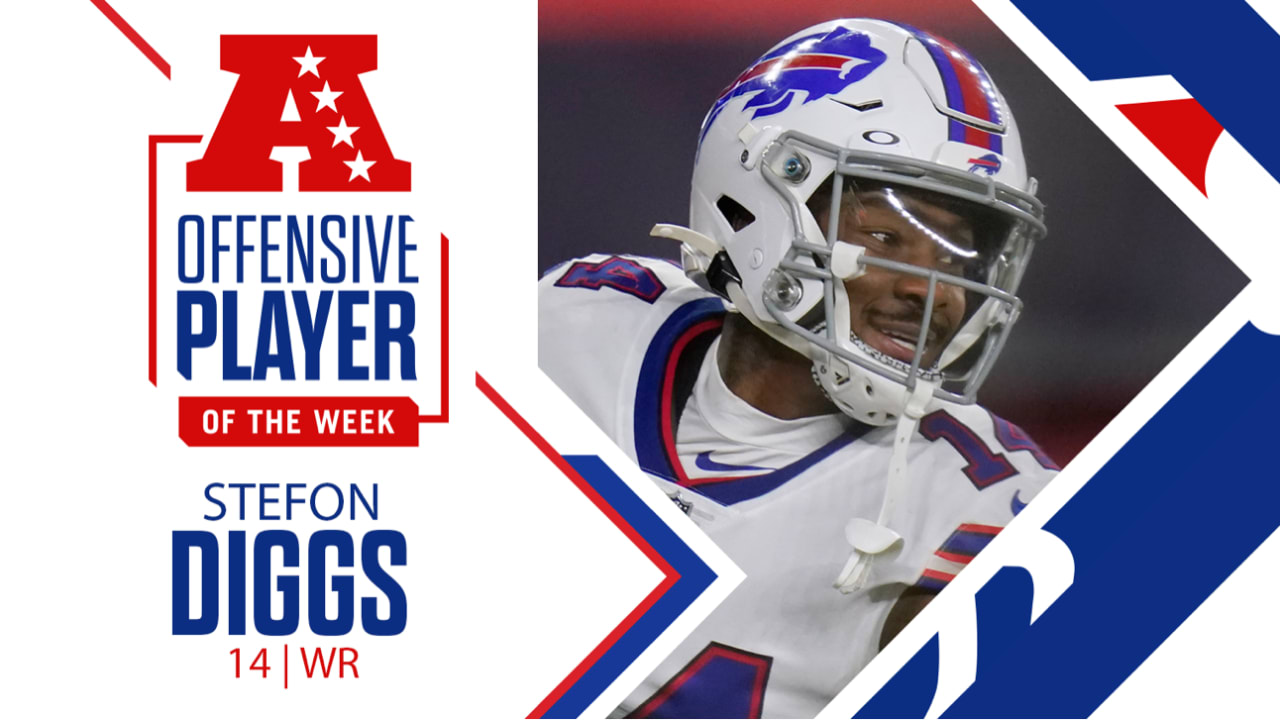 Stefon Diggs becomes first Bills WR to earn AFC Offensive Player