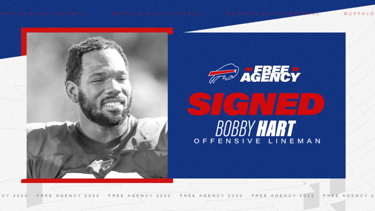 OL Bobby Hart signs a one-year deal with Bills