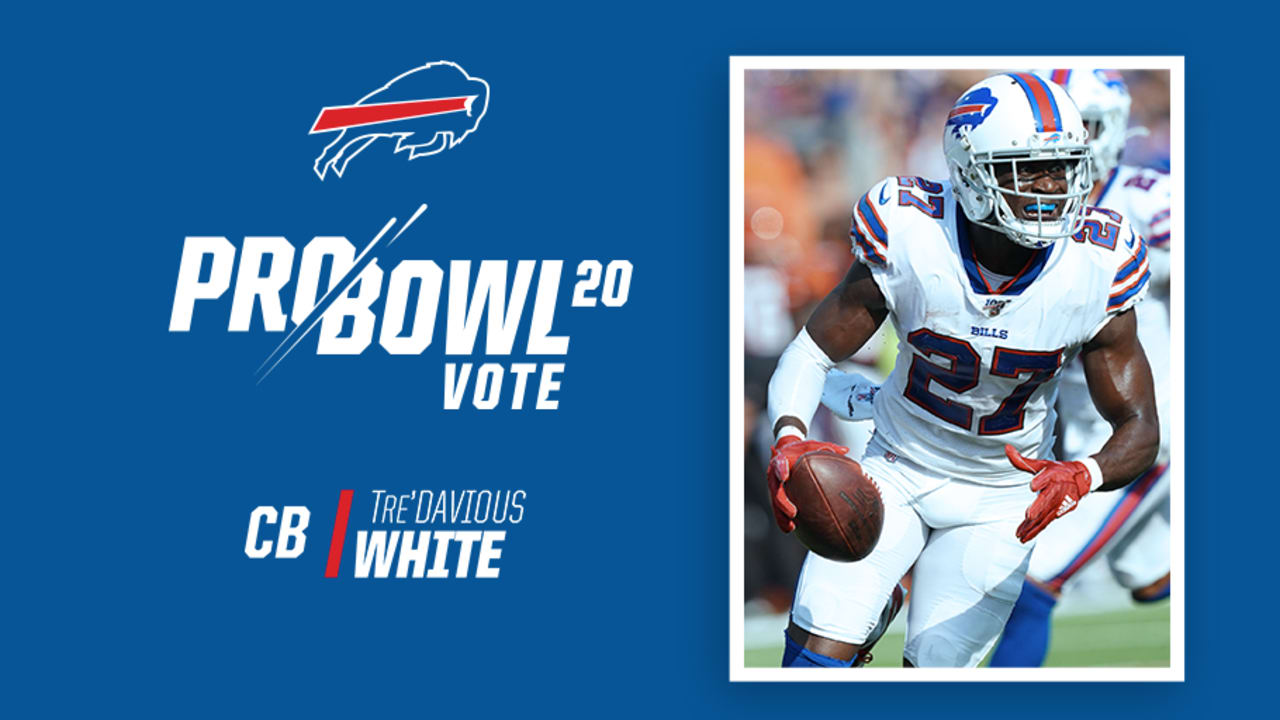 Bills CB Tre'Davious White selected to his first Pro Bowl