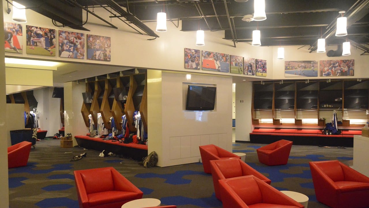 Buffalo Bills NFL Personalized Locker Room Print