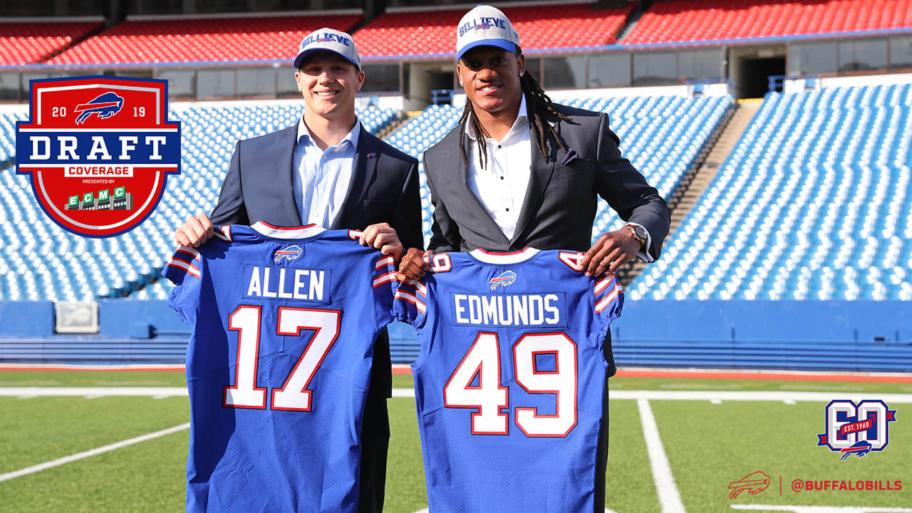 Flashback Bills Players on Draft Day