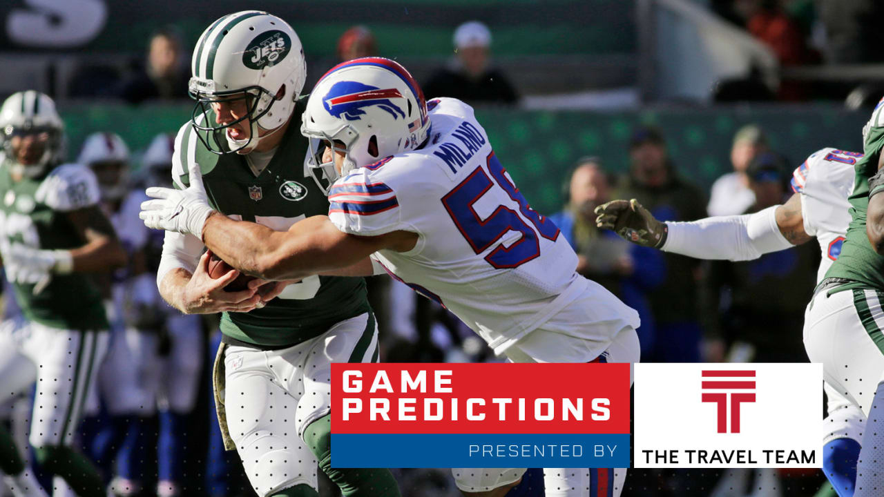 Game predictions, Bills vs. Jets