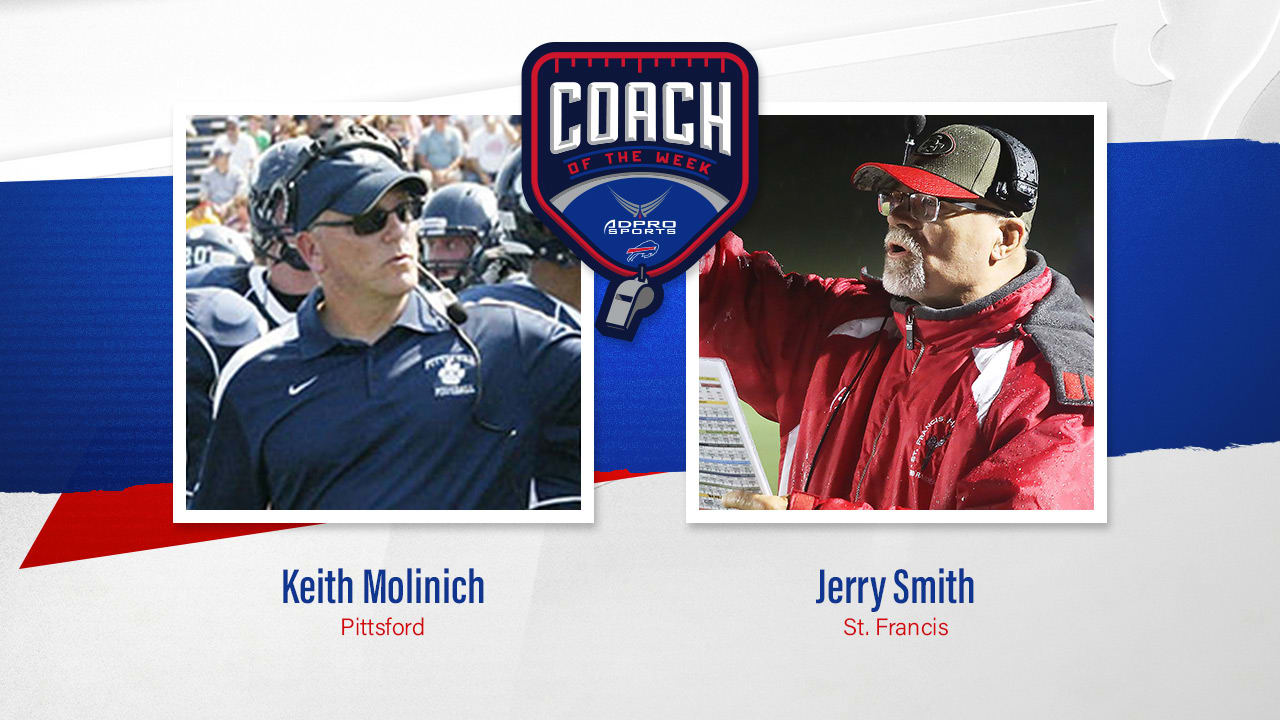 Jerry Smith of St. Francis and Keith Molinich of Pittsford earn high school coach of the week honors - Vimarsana News