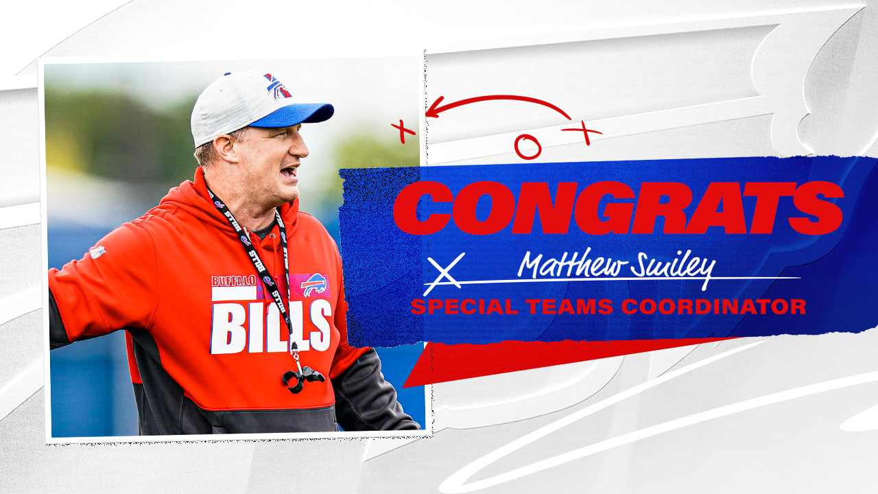 Bills name Matthew Smiley special teams coordinator