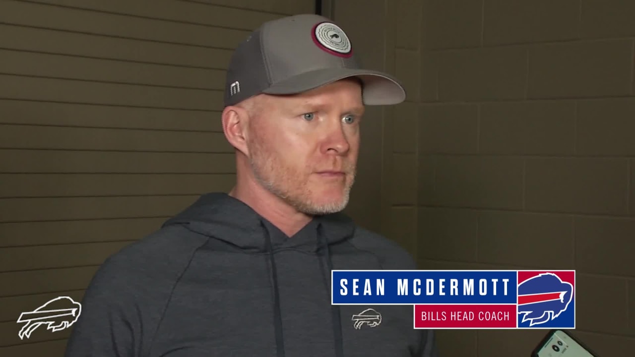 Sean McDermott at ease with '13 seconds' as Bills prep for Chiefs