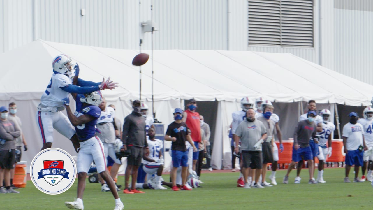 Cole Beasley gets UP for Josh Allen's high sidearm throw