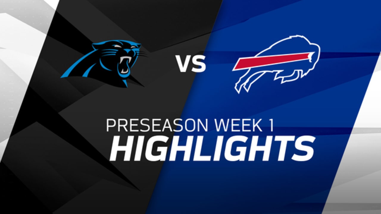 Panthers Game Highlights at Washington: Preseason Week 1