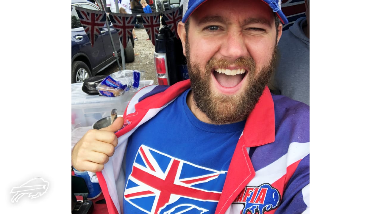 How a Bills fan from England fulfilled a lifelong dream of a