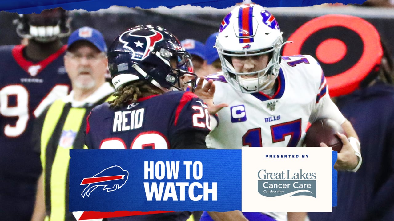 Bills vs. Texans, How to watch, stream, and listen