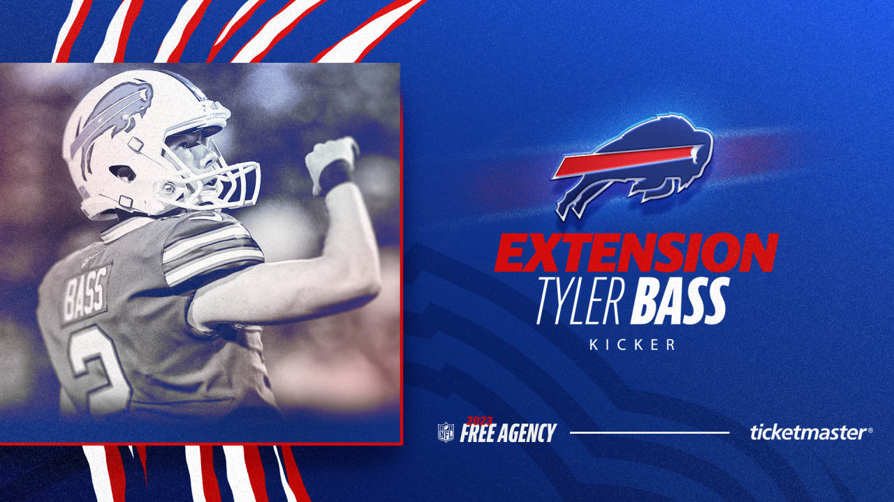 Bills sign kicker Tyler Bass to four-year contract extension