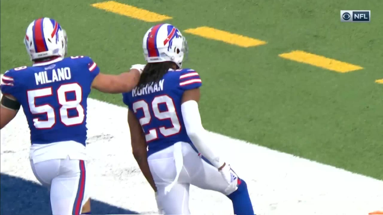 Josh Norman makes game-changing play to help seal Bills win