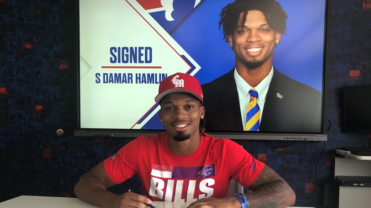 Bills sign rookie safety Damar Hamlin