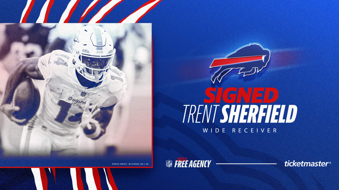 Bills sign WR Trent Sherfield to one-year deal