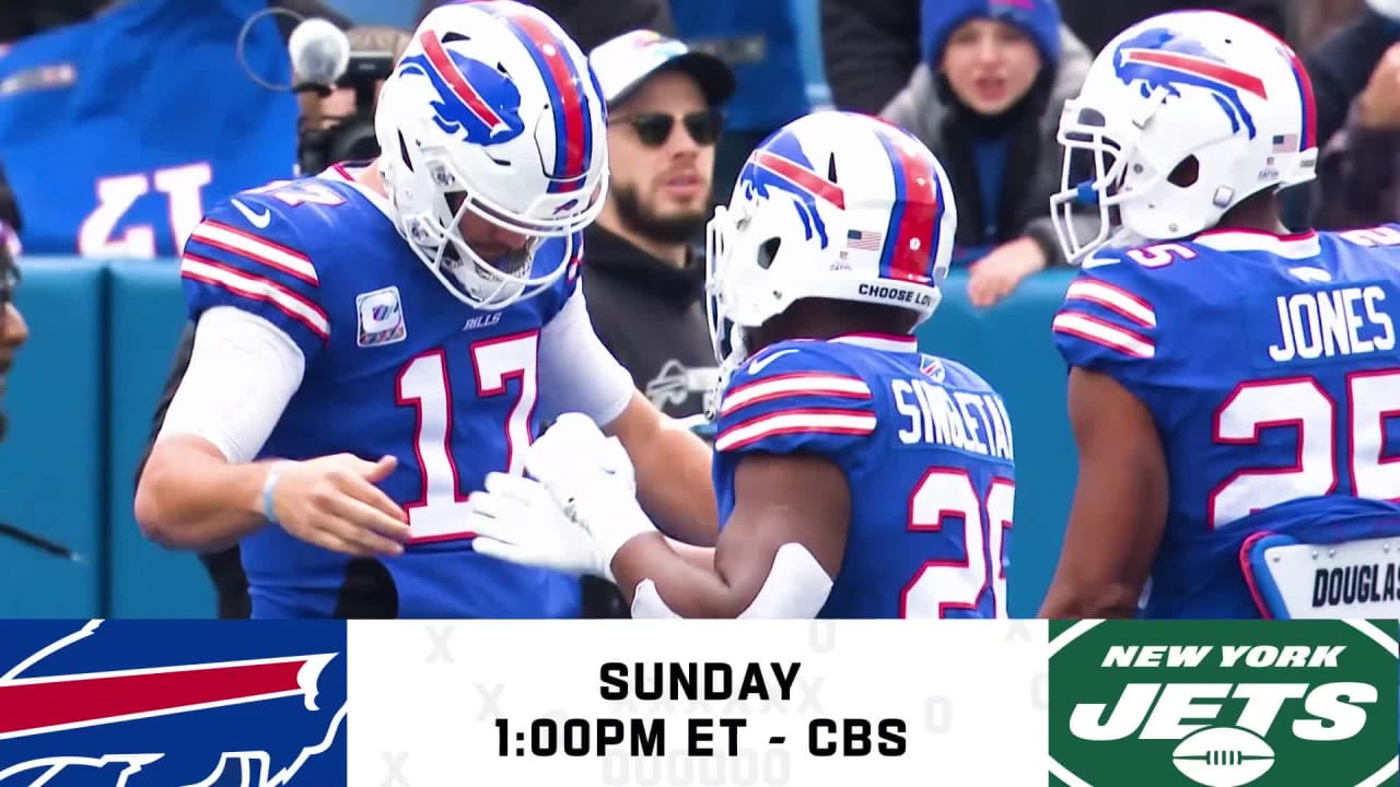 Bills vs. Jets Numbers to know + score predictions Week 9