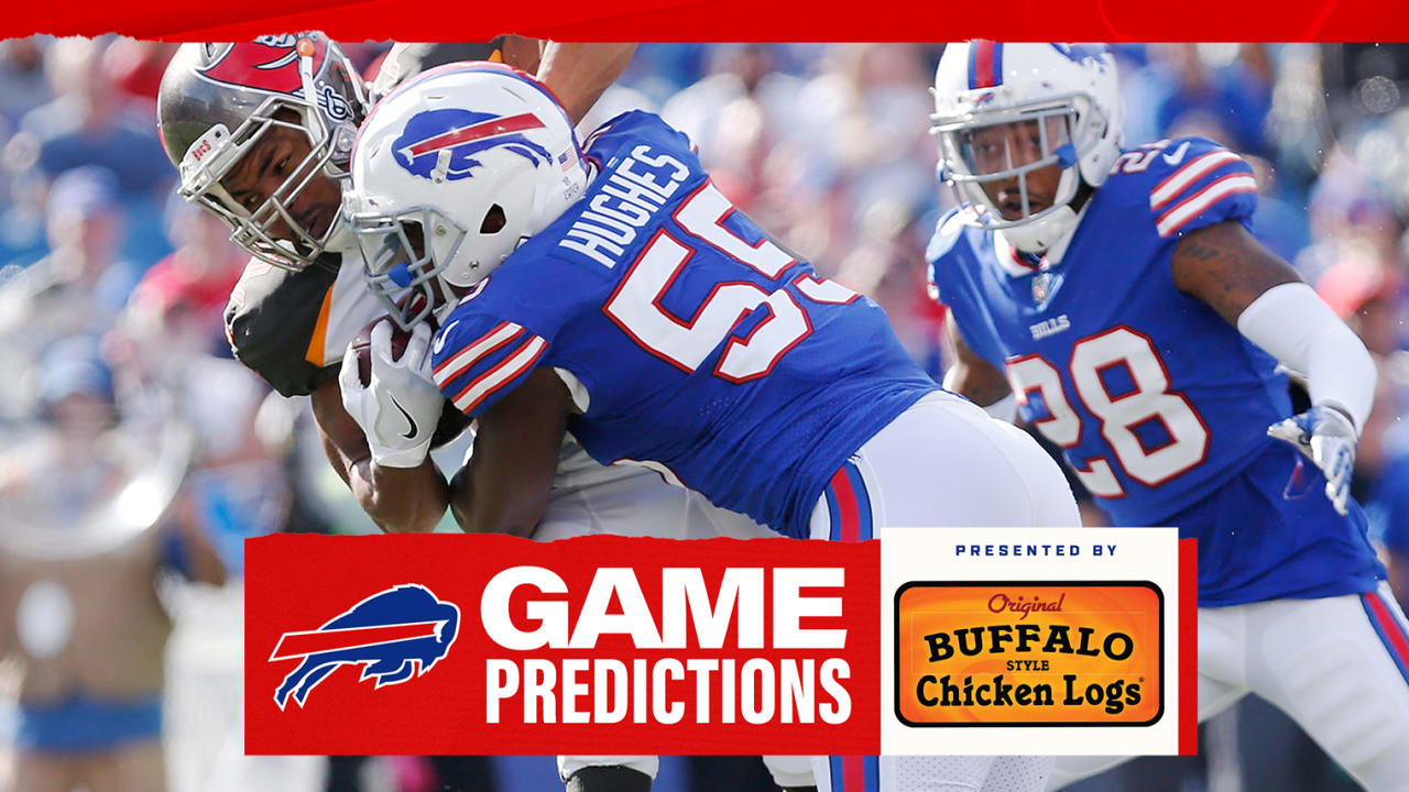 NFL analysts, Bills at Buccaneers game predictions