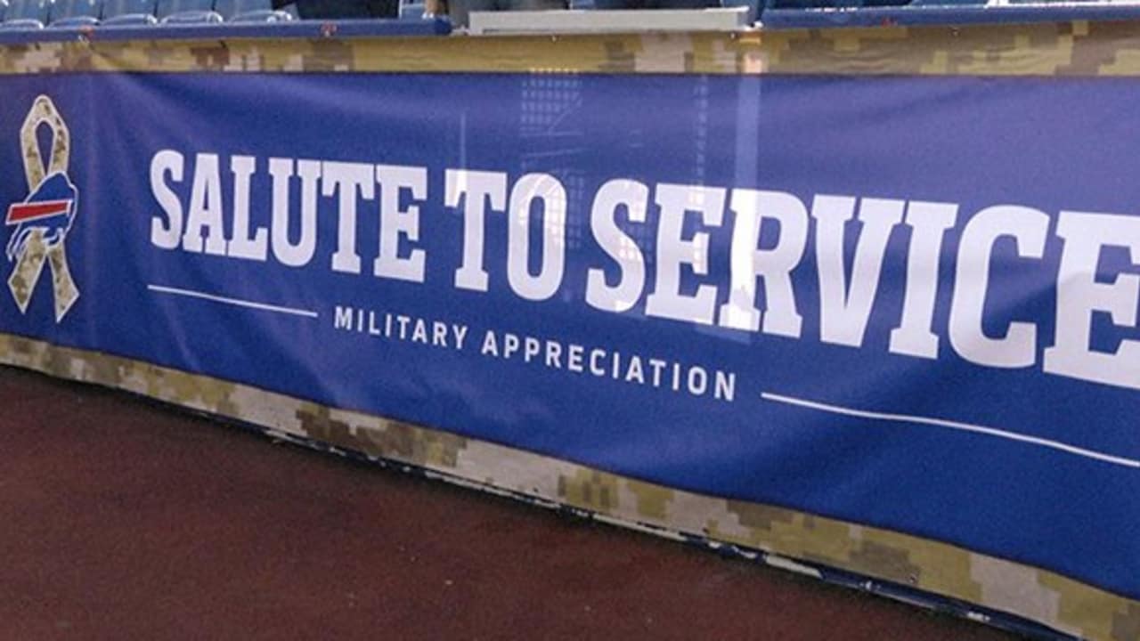 Buffalo Bills Salute To Service 2025